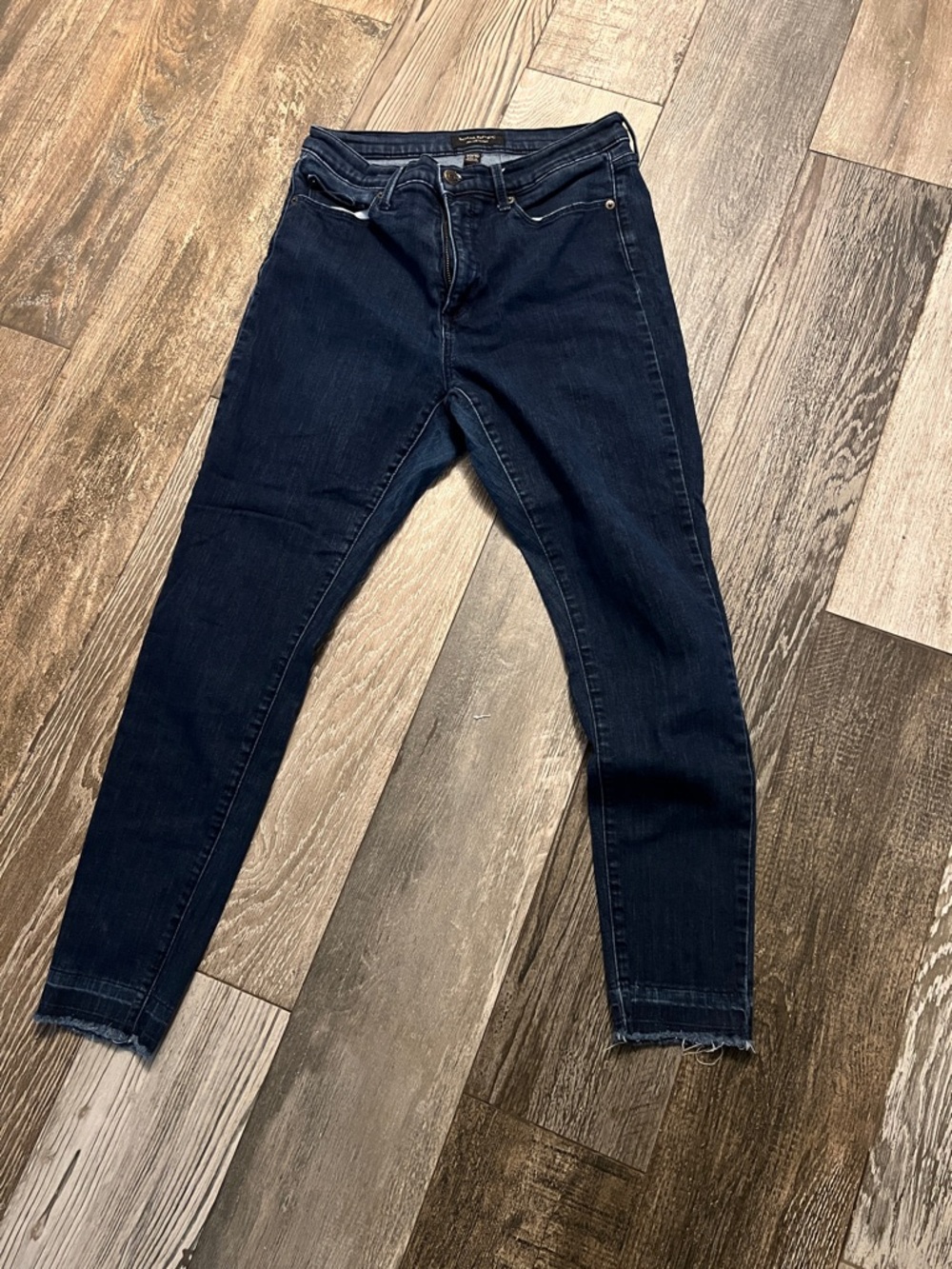 Banana Republic Dark Indigo High Rise Skinny Jeans (Women’s)